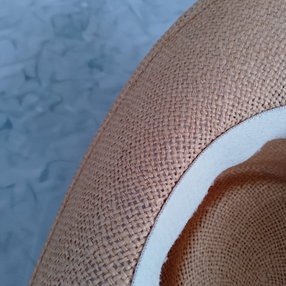 Vintage Straw Cowboy Hat Mercedes-Benz Logo Rancher Western Hat ATEXACE UNIHAT - Picture 6 of 9